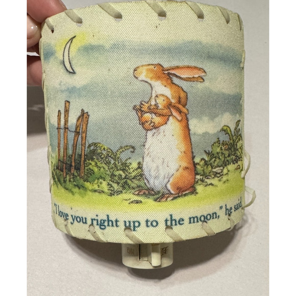Guess How Much I Love You Right Up To The Moon and Back Night Light Bunny - Picture 3 of 5